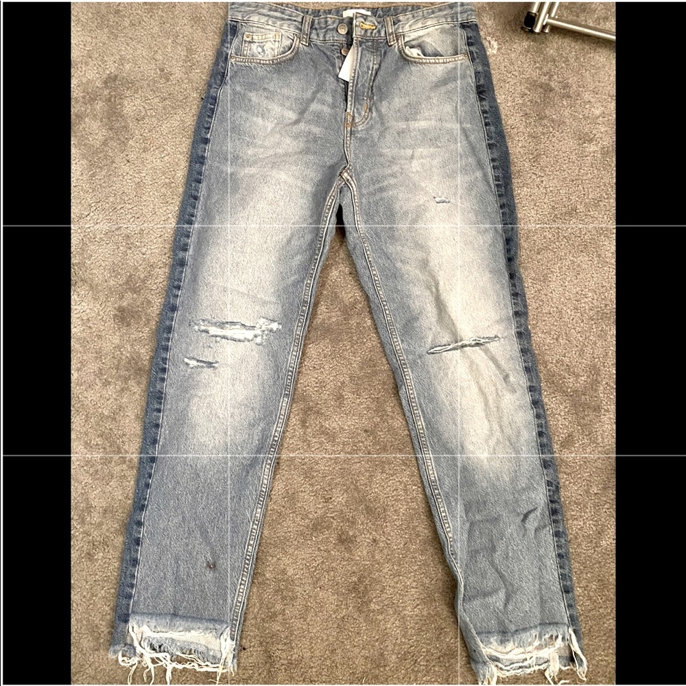 H&M Jeans with Panel Detail